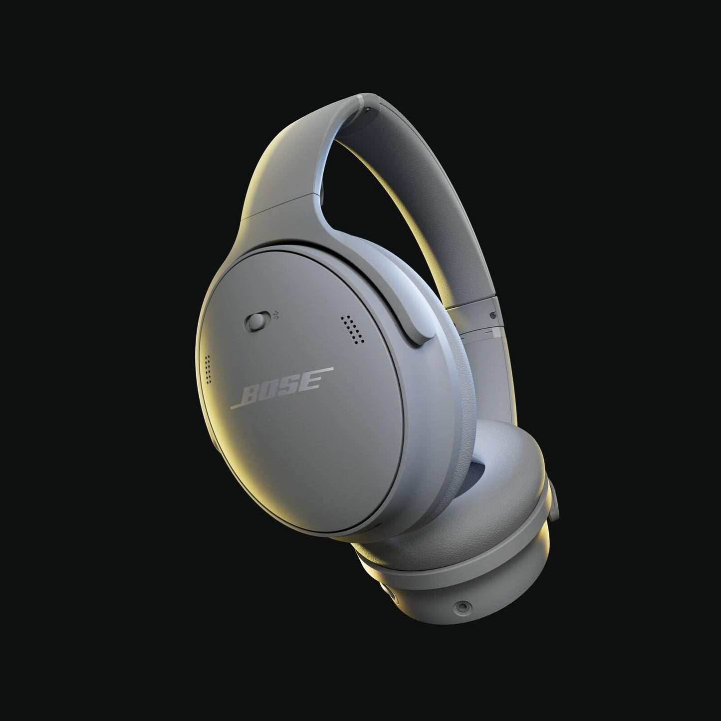 Bose QuietComfort Headphones - Wireless Bluetooth Headphones, Active Over Ear Noise Cancelling and Mic, USB-C Charging, Deep Bass, Up to 24 Hours of Playtime, Black