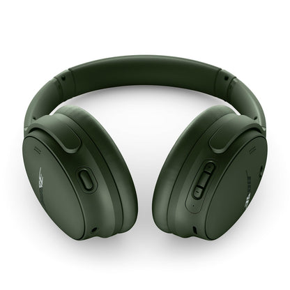 Bose QuietComfort Headphones - Wireless Bluetooth Headphones, Active Over Ear Noise Cancelling and Mic, USB-C Charging, Deep Bass, Up to 24 Hours of Playtime, Black