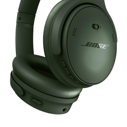 Bose QuietComfort Headphones - Wireless Bluetooth Headphones, Active Over Ear Noise Cancelling and Mic, USB-C Charging, Deep Bass, Up to 24 Hours of Playtime, Black