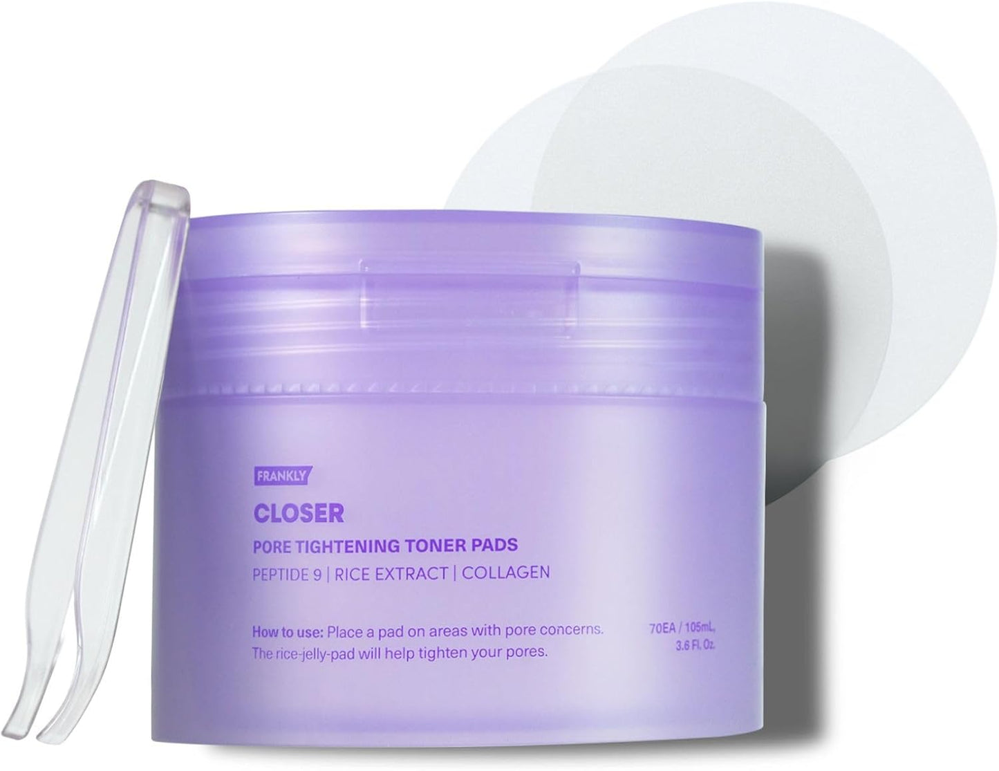 Frankly Closer Pore Tightening Toner Pads