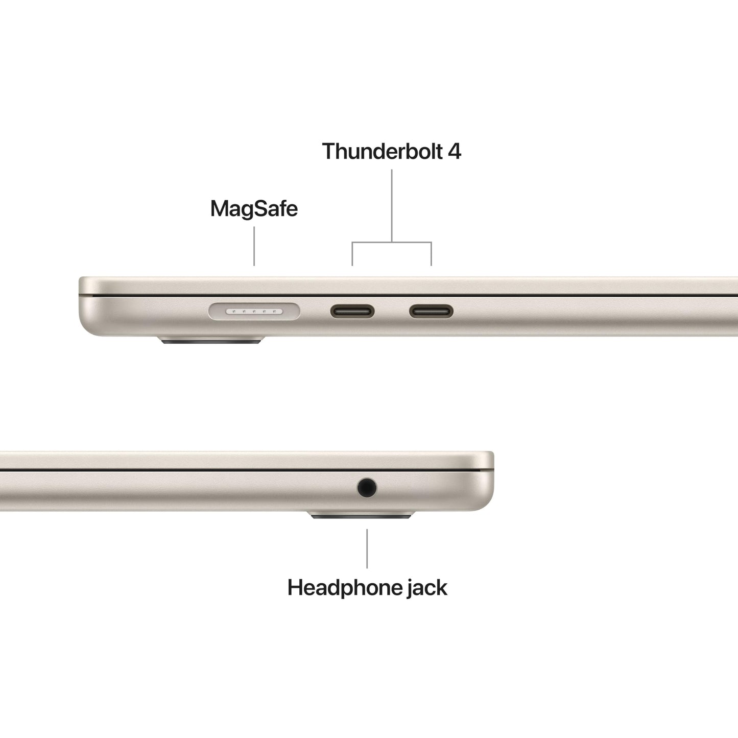 Apple 2026 MacBook Air 15-inch Laptop with M5 chip: Built for AI, 15.3-inch Liquid Retina Display, 16GB Unified Memory, 512GB SSD, 12MP Center Stage Camera, Touch ID, Wi-Fi 7; Midnight