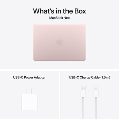 Apple 2026 MacBook Neo 13-inch Laptop with A18 Pro chip: Built for AI and Apple Intelligence, Liquid Retina Display, 8GB Unified Memory, 256GB SSD Storage, 1080p FaceTime HD Camera; Indigo