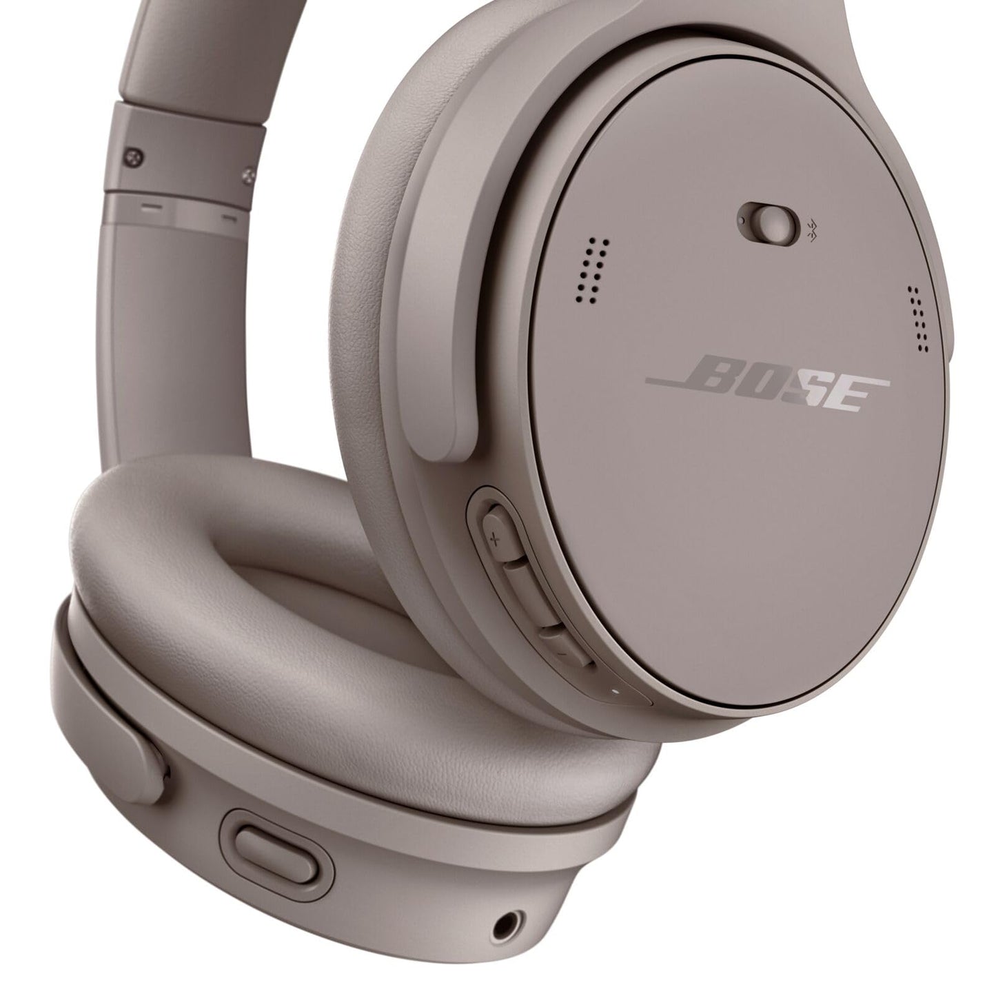 Bose QuietComfort Headphones - Wireless Bluetooth Headphones, Active Over Ear Noise Cancelling and Mic, USB-C Charging, Deep Bass, Up to 24 Hours of Playtime, Black