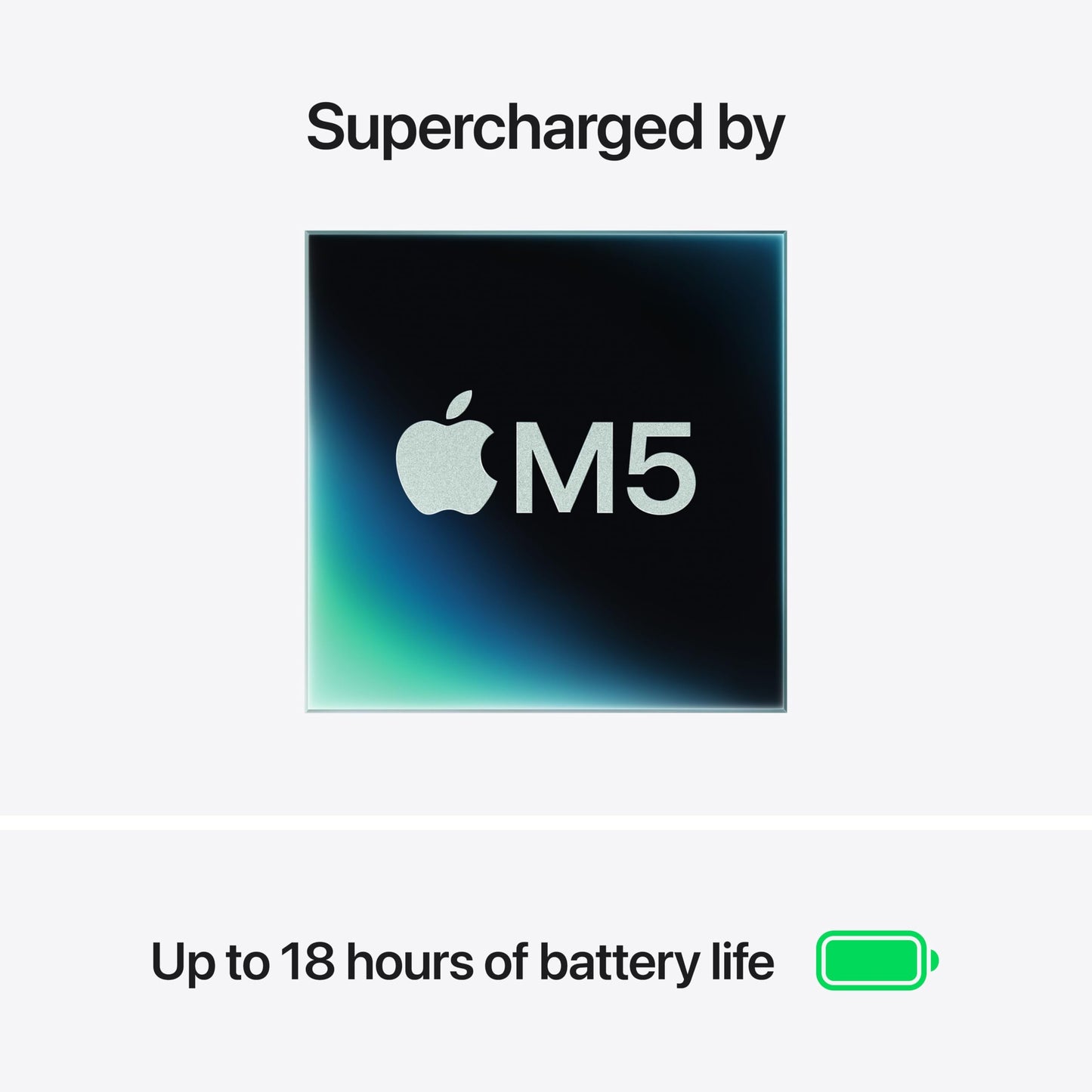 Apple 2026 MacBook Air 13-inch Laptop with M5 chip: Built for AI, 13.6-inch Liquid Retina Display, 16GB Unified Memory, 512GB SSD, 12MP Center Stage Camera, Touch ID, Wi-Fi 7; Midnight