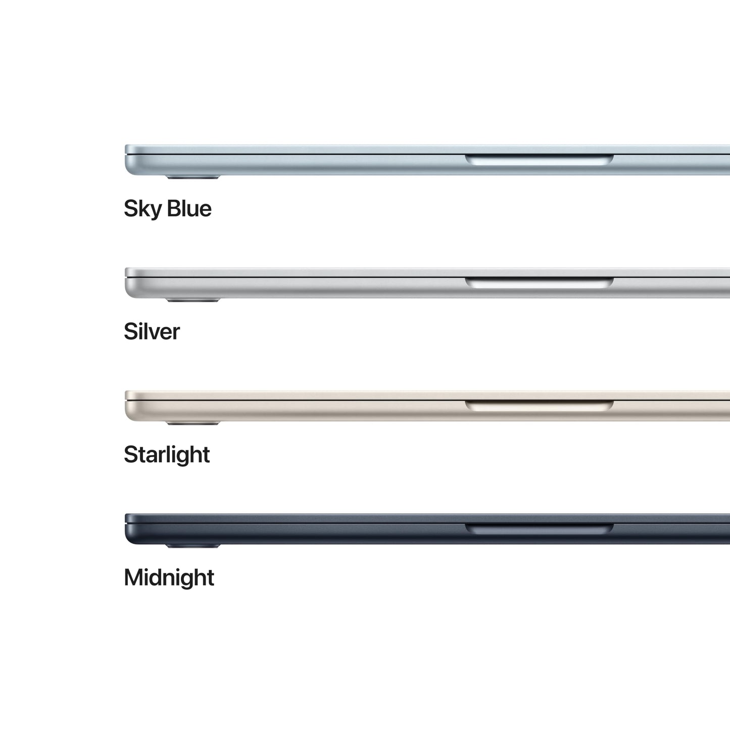 Apple 2026 MacBook Air 13-inch Laptop with M5 chip: Built for AI, 13.6-inch Liquid Retina Display, 16GB Unified Memory, 512GB SSD, 12MP Center Stage Camera, Touch ID, Wi-Fi 7; Midnight