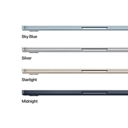 Apple 2026 MacBook Air 13-inch Laptop with M5 chip: Built for AI, 13.6-inch Liquid Retina Display, 16GB Unified Memory, 512GB SSD, 12MP Center Stage Camera, Touch ID, Wi-Fi 7; Midnight