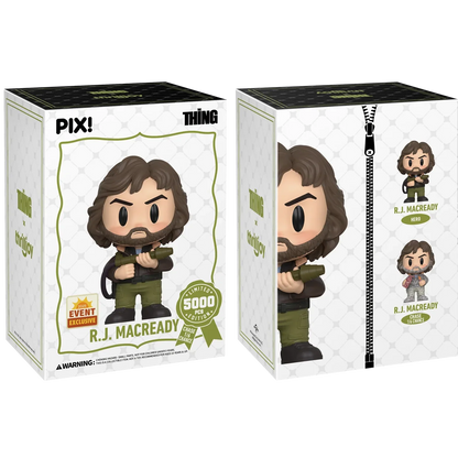 [Thrilljoy] [EXCLUSIVE] The Thing - R.J. MacReady LE5000 PIX Vinyl Figure (1 in 6 Chance at Chase)