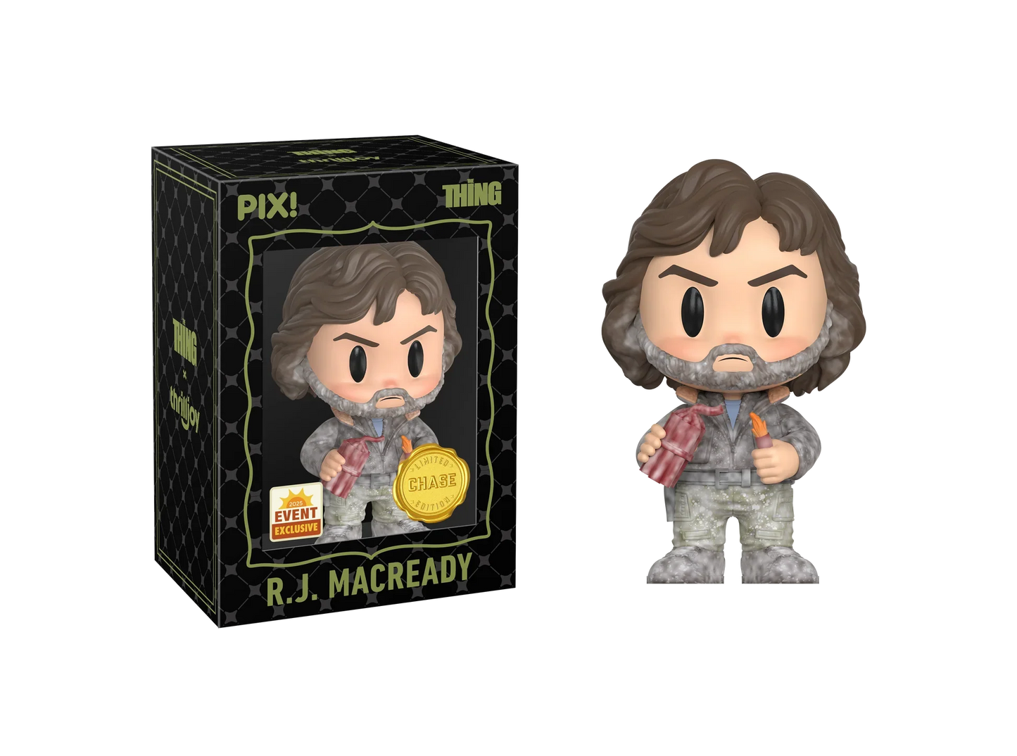 [Thrilljoy] [EXCLUSIVE] The Thing - R.J. MacReady LE5000 PIX Vinyl Figure (1 in 6 Chance at Chase)