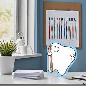 SHAPES ETC. Mini Notepad - Tooth