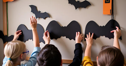 SHAPES ETC. Bat Single Color Super Cut-Outs- 8” x 10”