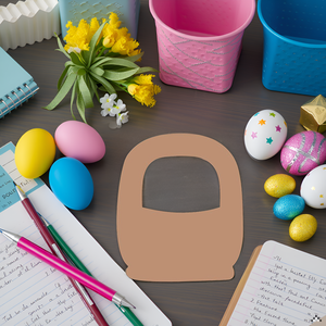 SHAPES ETC. Sticky Shape Notepad - Basket