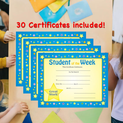 SHAPES ETC. Recognition Certificate - Student of the Week