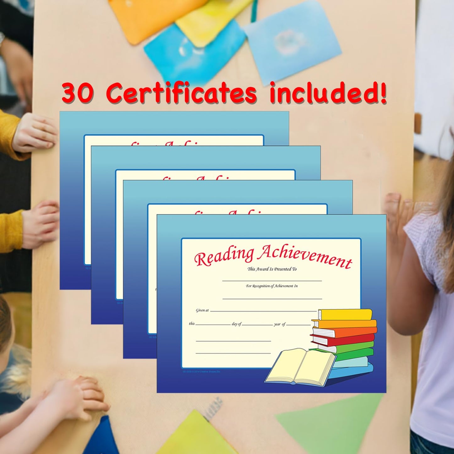 SHAPES ETC. Recognition Certificate - Reading Achievement