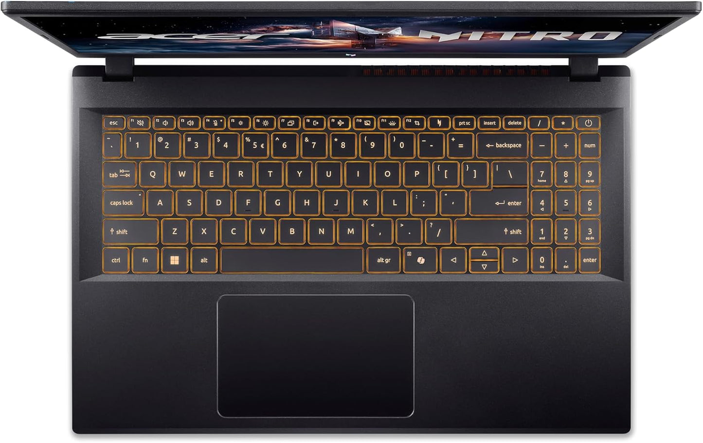 acer Nitro V Gaming Laptop | Intel Core i5-13420H Processor | NVIDIA GeForce RTX 4050 Laptop GPU | 15.6" FHD IPS 165Hz Display | 8GB DDR5 | 512GB Gen 4 SSD | Wi-Fi 6 | Backlit KB | ANV15-52-586Z