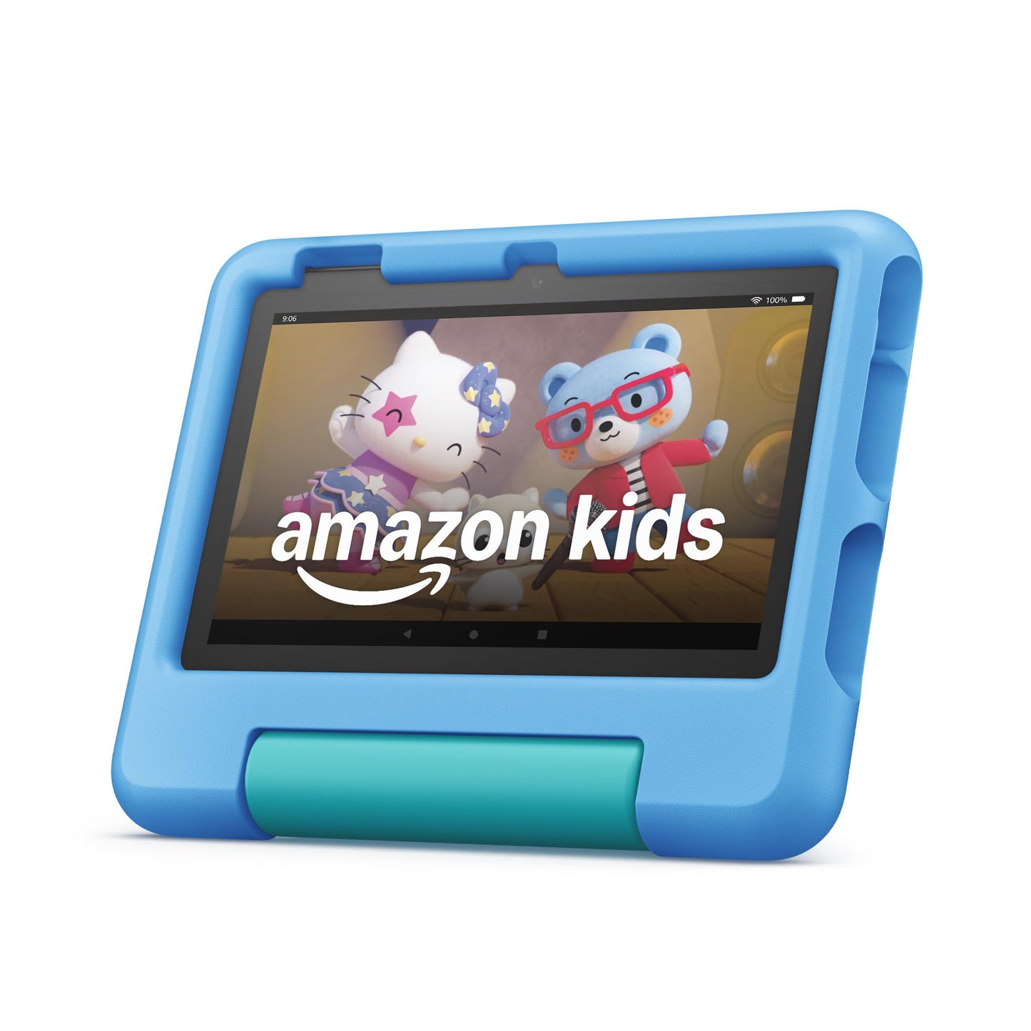 Amazon Fire 7 Kids tablet (newest model) ages 3-7. Top-selling 7" kids tablet on Amazon. Includes ad-free and exclusive content, easy parental controls, 10-hr battery, 16 GB, Purple