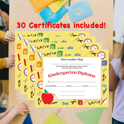 SHAPES ETC. Recognition Certificate - Kindergarten Diploma
