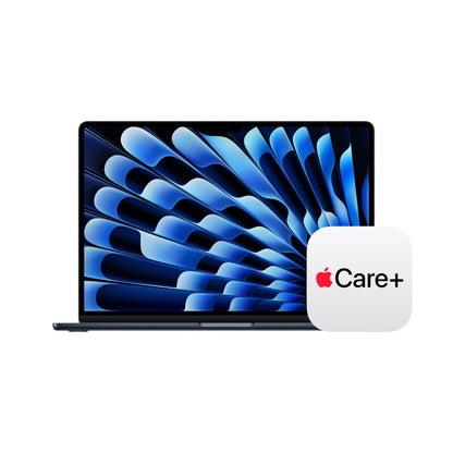 Apple 2026 MacBook Air 15-inch Laptop with M5 chip: Built for AI, 15.3-inch Liquid Retina Display, 16GB Unified Memory, 512GB SSD, 12MP Center Stage Camera, Touch ID, Wi-Fi 7; Midnight