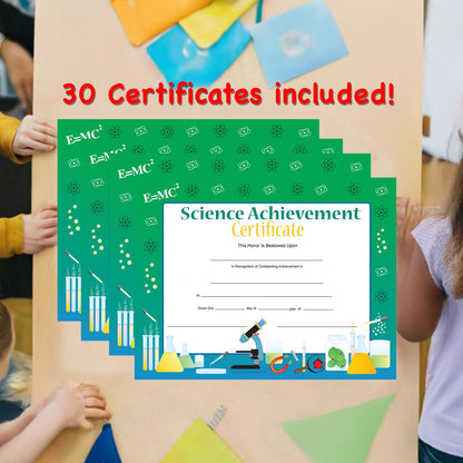 SHAPES ETC. Recognition Certificate - Science Achievement