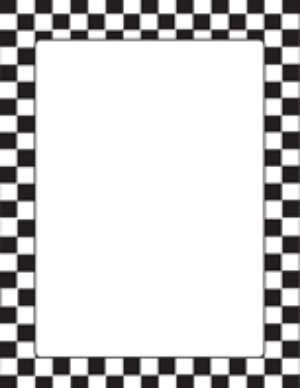 SHAPES ETC. Designer Paper - Racing (50 Sheet Package)