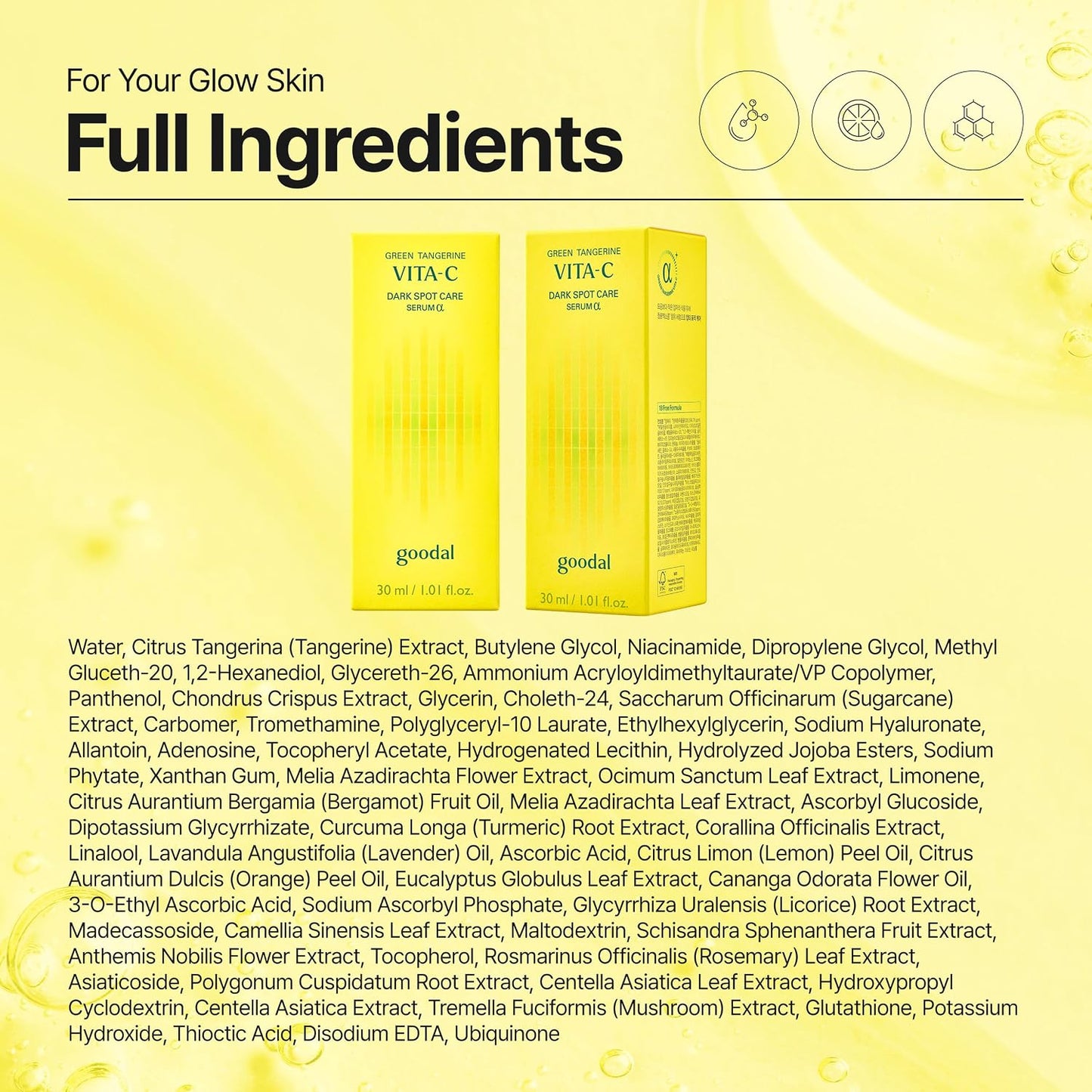 Goodal Green Tangerine Vitamin C Dark Spot Serum Alpha