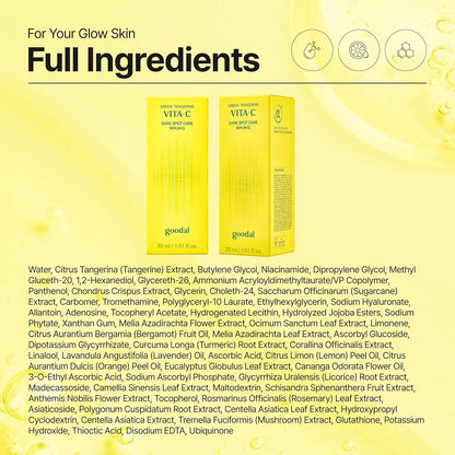 Goodal Green Tangerine Vitamin C Dark Spot Serum Alpha