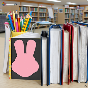SHAPES ETC. Sticky Shape Notepad - Bunny With Ears