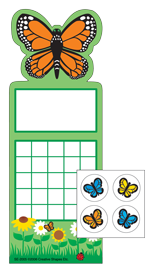 SHAPES ETC. Incentive Sticker Set - Butterfly