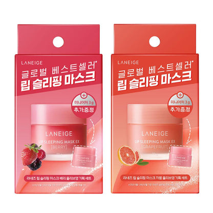 Laneige Lip Sleeping Mask 20g+Berry 3g