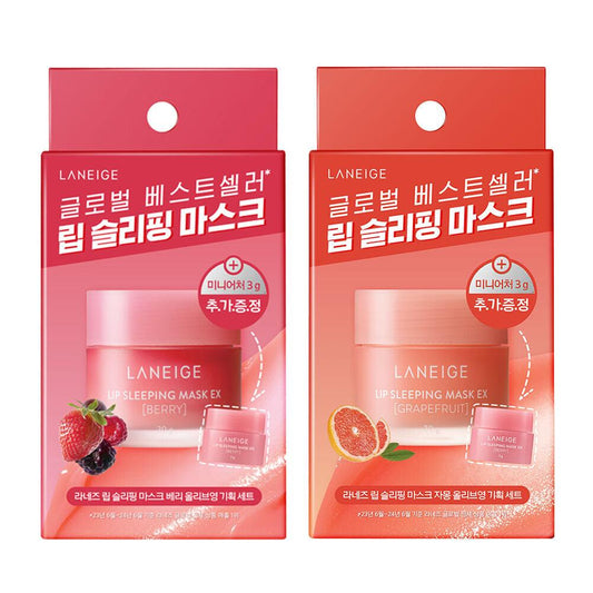 Laneige Lip Sleeping Mask 20g+Berry 3g