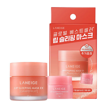 Laneige Lip Sleeping Mask 20g+Berry 3g