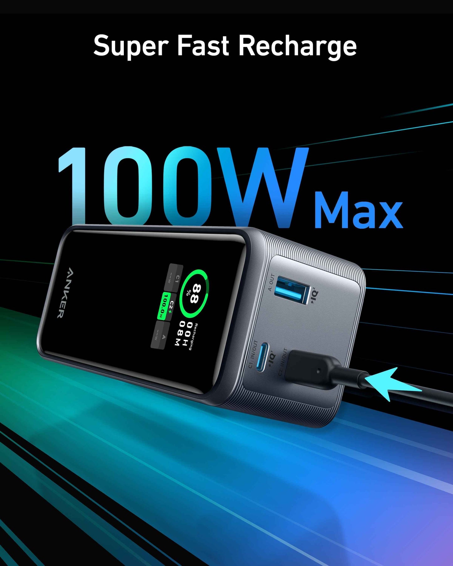 Anker Prime Power Bank (20K, 200W)