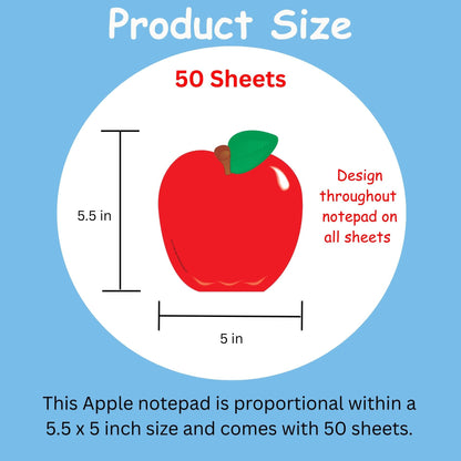 SHAPES ETC. Large Notepad Apple/Macintosh