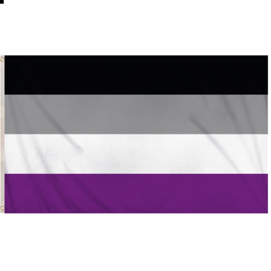 Asexual Pride Flag (5ft x 3ft)