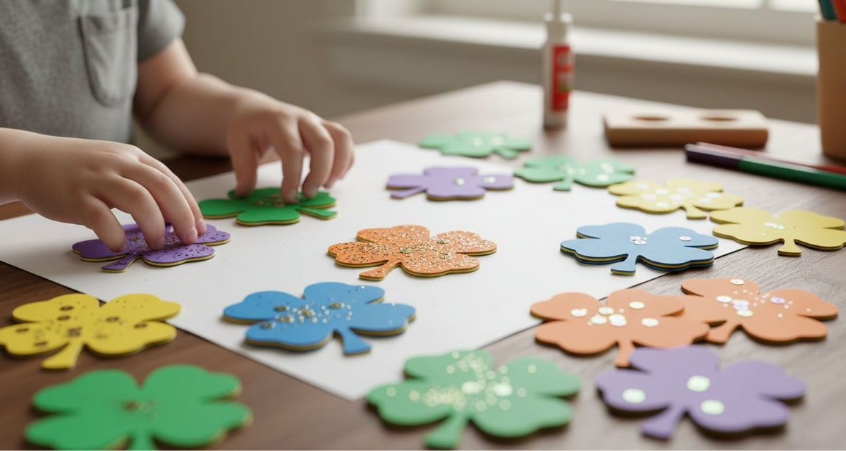 SHAPES ETC. Large Cut-Out Set - St. Patrick's Day
