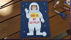 SHAPES ETC. Mini Notepad - Astronaut