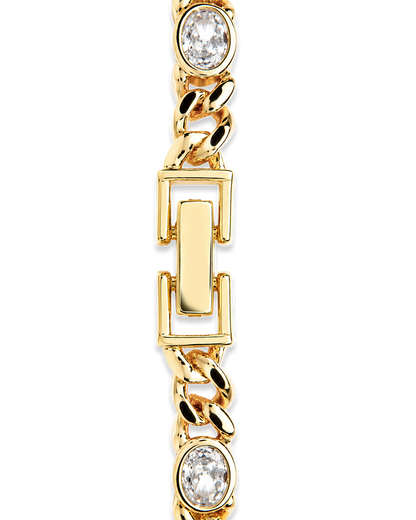 Cassie CZ Bezel Tennis Bracelet