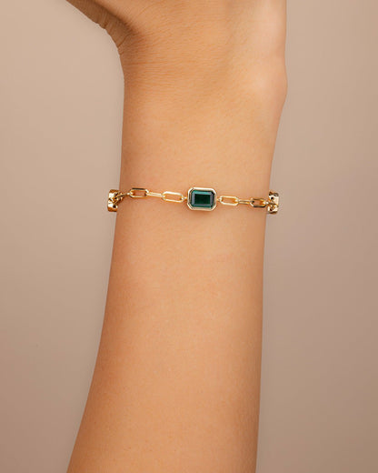 Lennox Station CZ Chain Bracelet Set