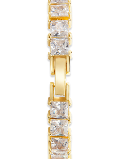 Marisol Princess Cut CZ Tennis Bracelet