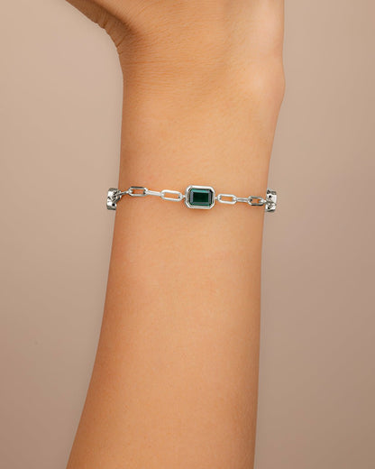 Lennox Station CZ Chain Bracelet Set