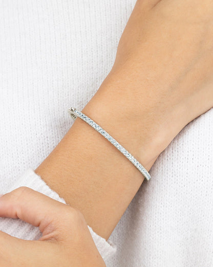 Aster CZ Tennis Bracelet