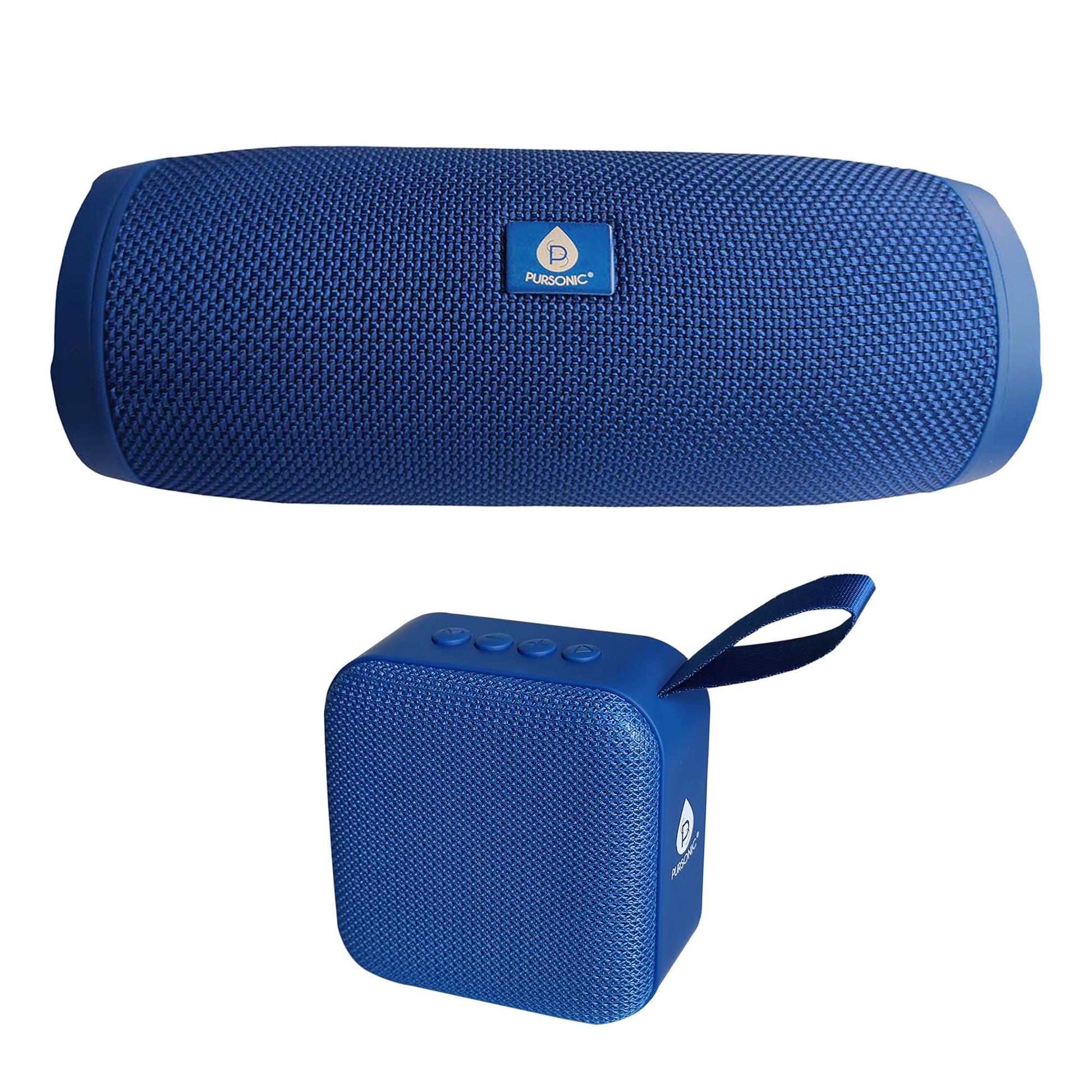 Pursonic Wireless Sound Duo – Portable & Peak Wireless Speakers for Immersive 360° Audio - TrendDora