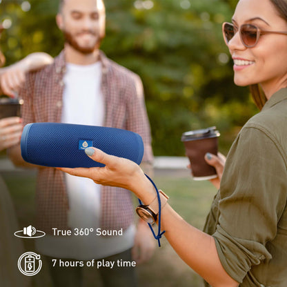 Pursonic Wireless Sound Duo – Portable & Peak Wireless Speakers for Immersive 360° Audio - TrendDora