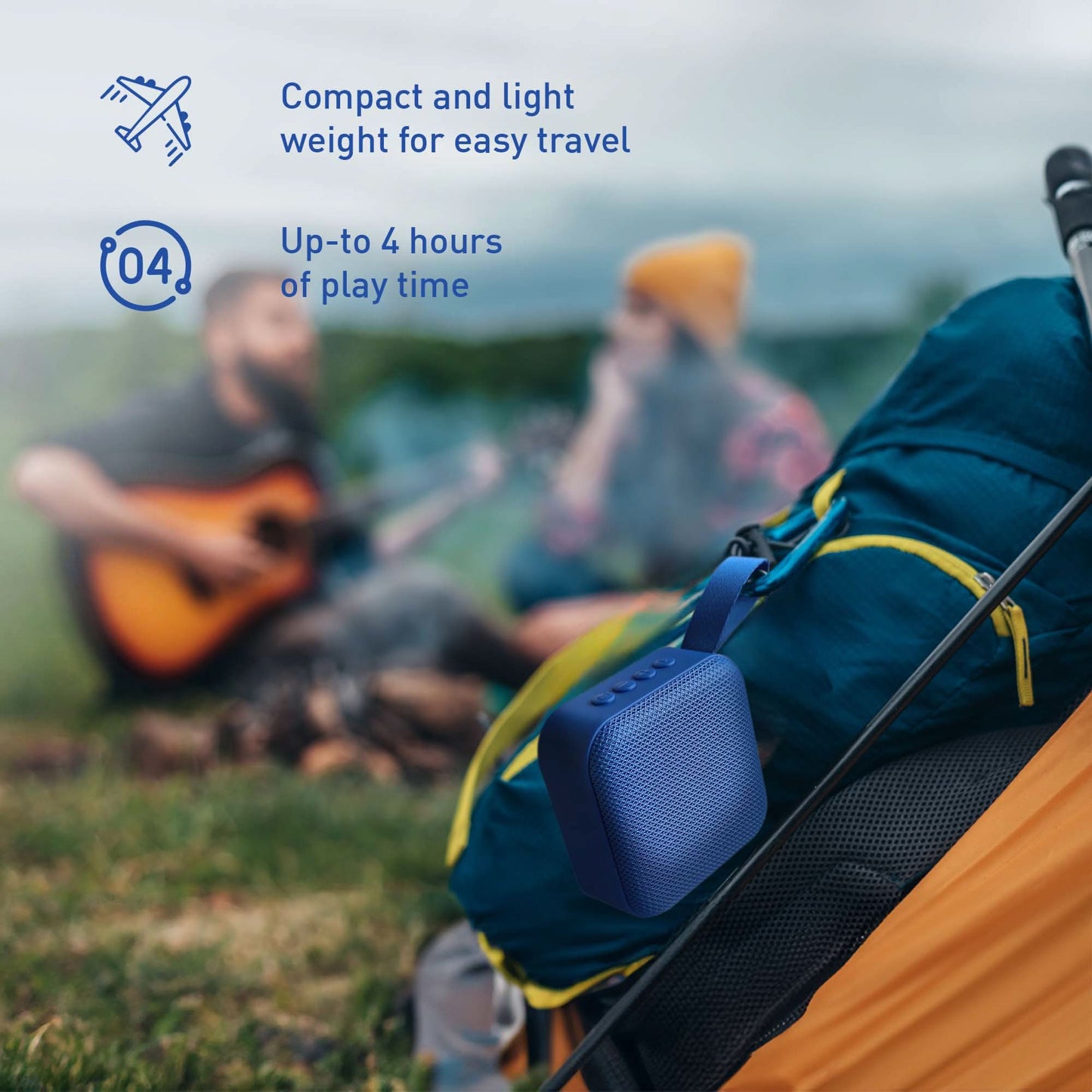 Pursonic Wireless Sound Duo – Portable & Peak Wireless Speakers for Immersive 360° Audio - TrendDora