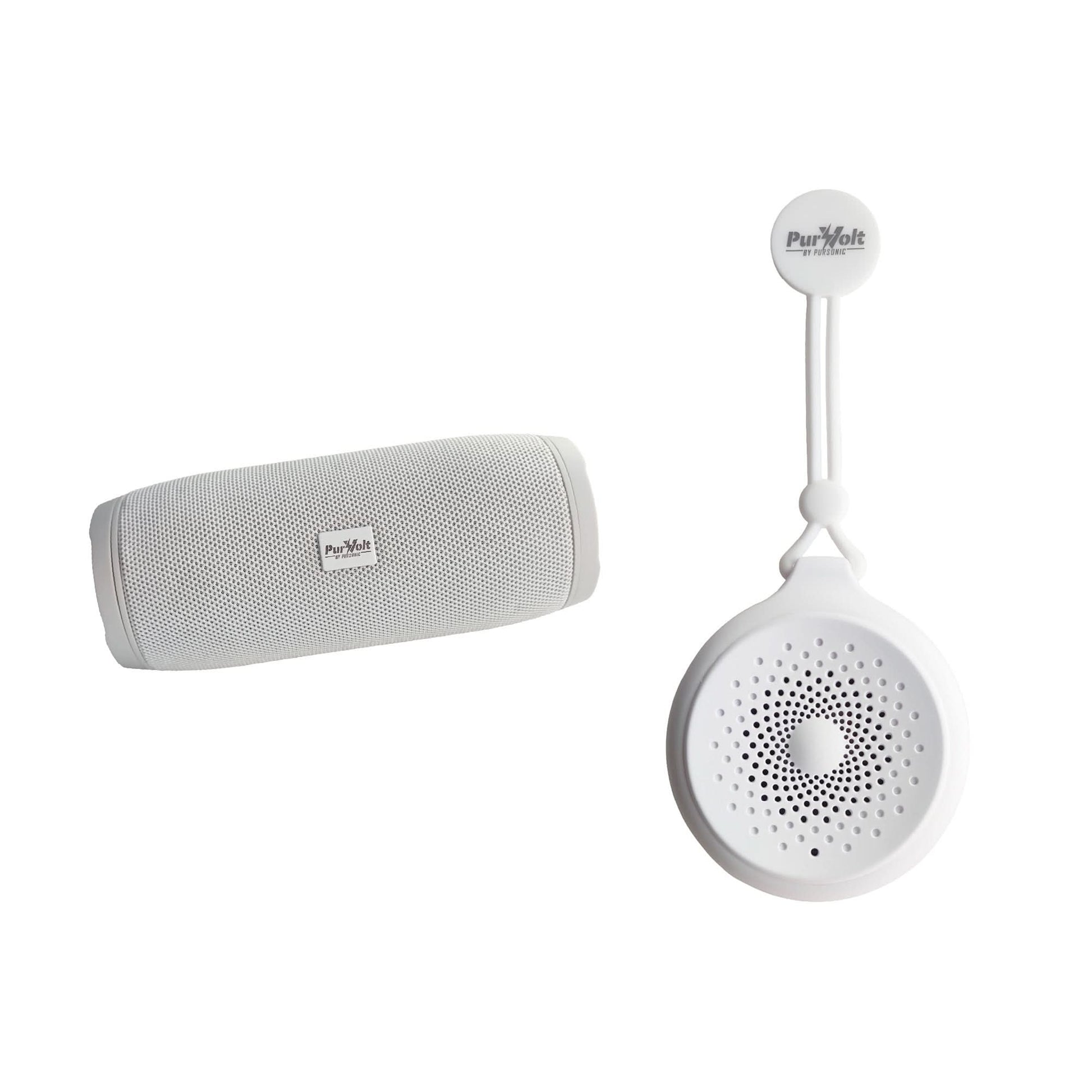 Pursonic Peak Wireless Speaker & Pursonic Waterproof Wireless Speaker Bundle – 360° Hi-Res Sound Anywhere, Anytime - TrendDora