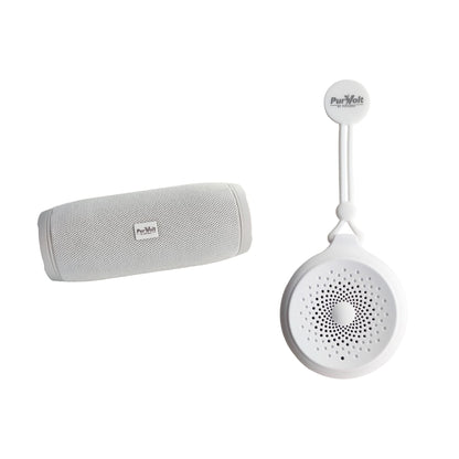 Pursonic Peak Wireless Speaker & Pursonic Waterproof Wireless Speaker Bundle – 360° Hi-Res Sound Anywhere, Anytime - TrendDora