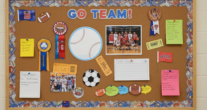 SHAPES ETC.  Large Notepad - Baseball