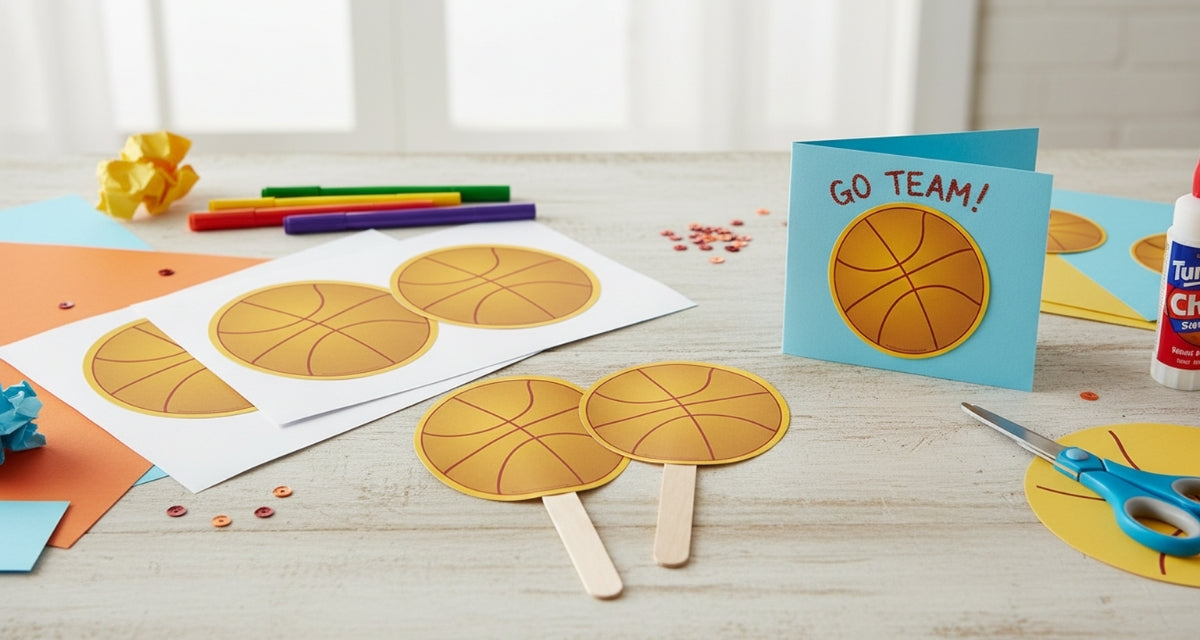 SHAPES ETC. Mini Notepad - Basketball