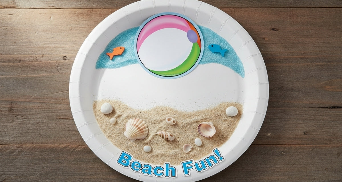 SHAPES ETC. Large Notepad - Beach Ball