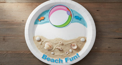 SHAPES ETC. Large Notepad - Beach Ball