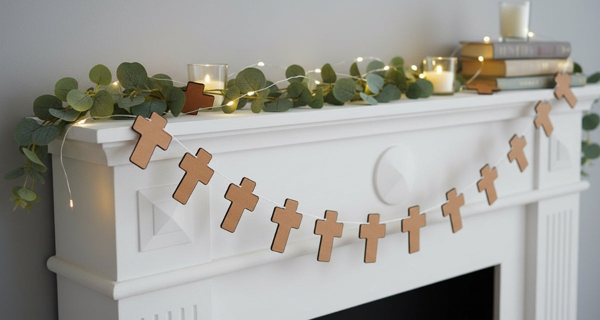 SHAPES ETC. Brown Cross Foam Single Color Creative Cut-Outs- 3”